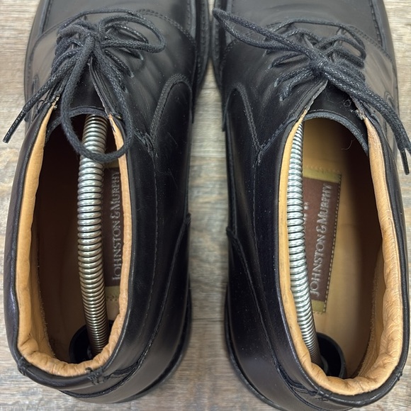 Johnston & Murphy Men’s Black Leather Dress Shoes 10.5W main image 7